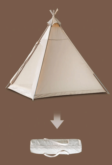 เต็นท์ BUNISE รุ่น P2410 OXFORD 210D ขนาด 220&times;220&times;220CM สีกากี